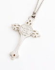 Summer silver cross