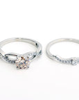 Meg engagement and wedding band