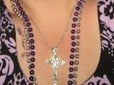 Summer silver cross