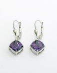 Lisa Amethyst Earrings