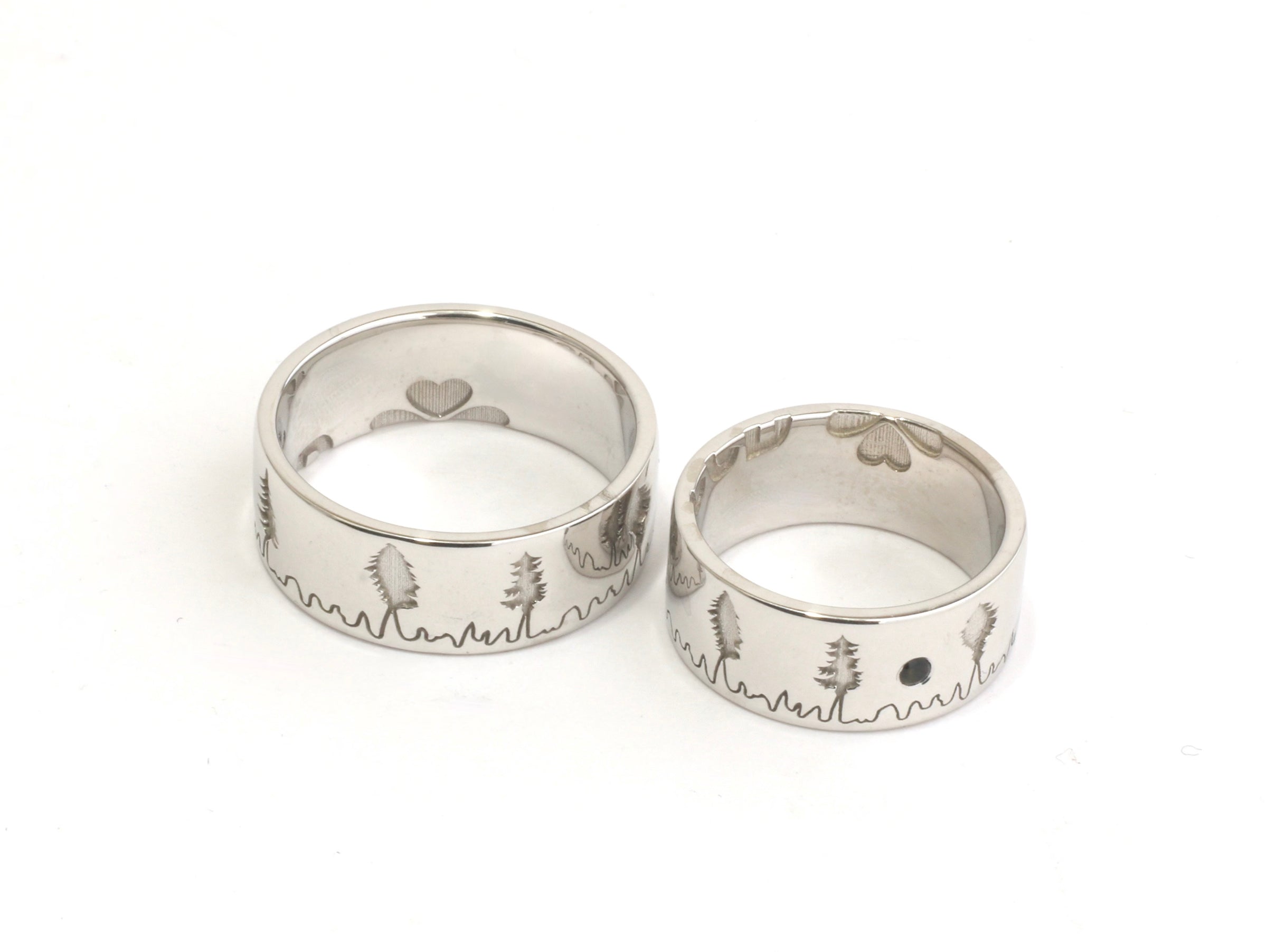 Andrew and Lisa Wedding Bands Vancouver & Canada