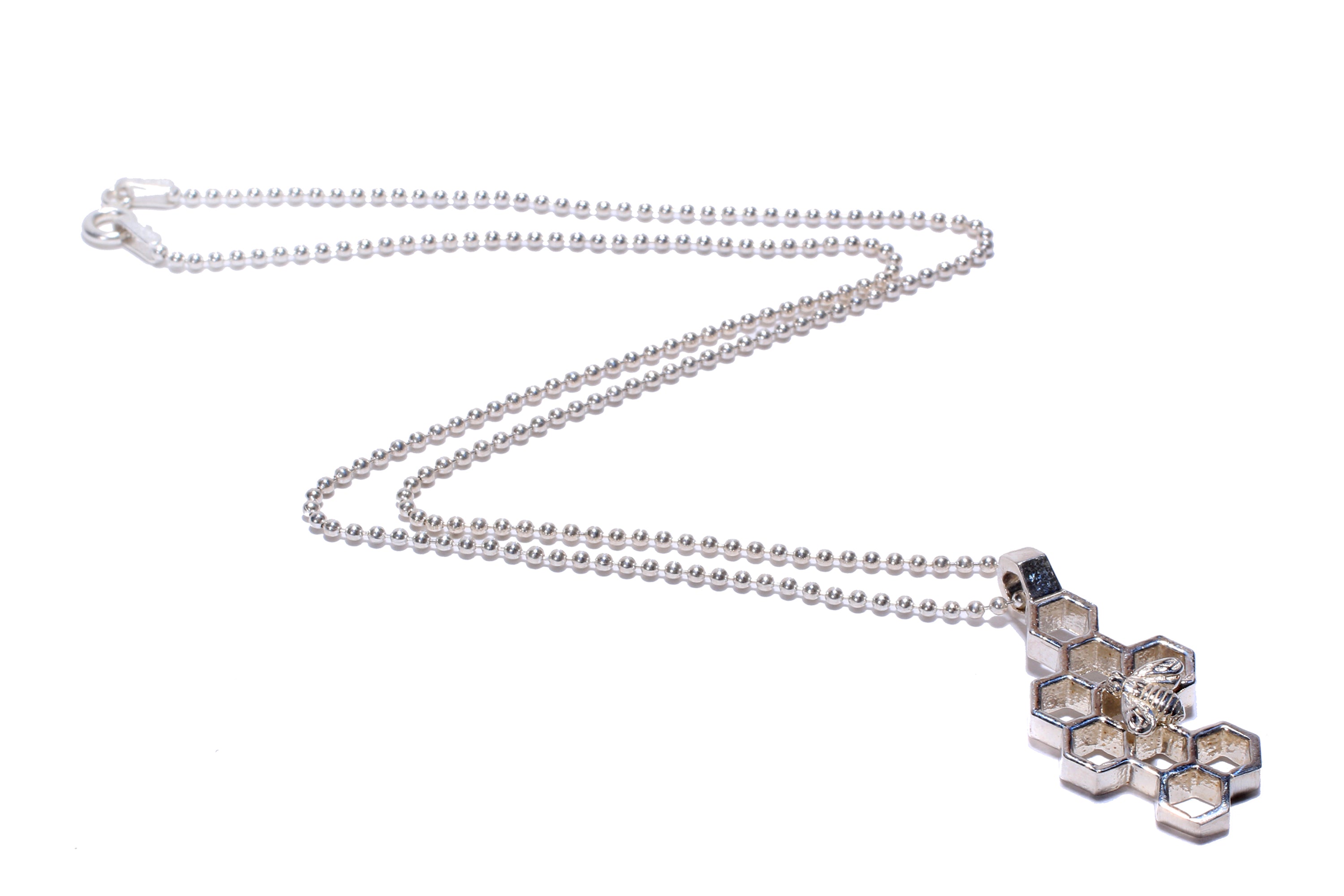 honeycomb necklace