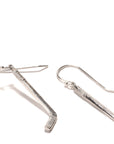 hockey stick earrings