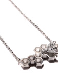 honeycomb necklace