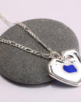 Sea Glass Heart Pendant
