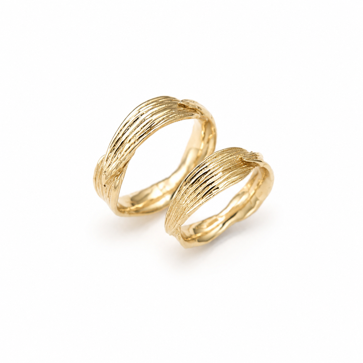 Nick And Talia Wedding Bands