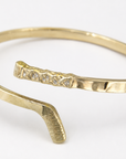 Gold Vermeil Hockey Stick Bracelet