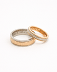 Rachel and Thomas wedding bands