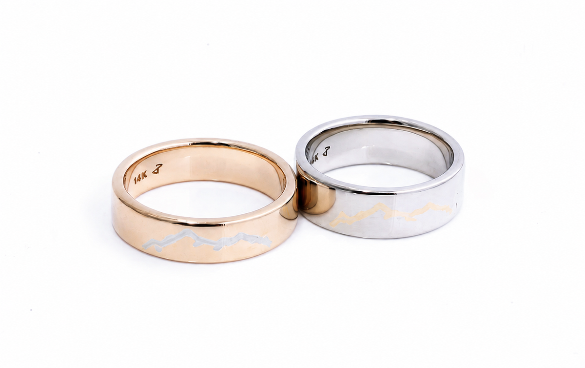 Reid And Jim Wedding Bands