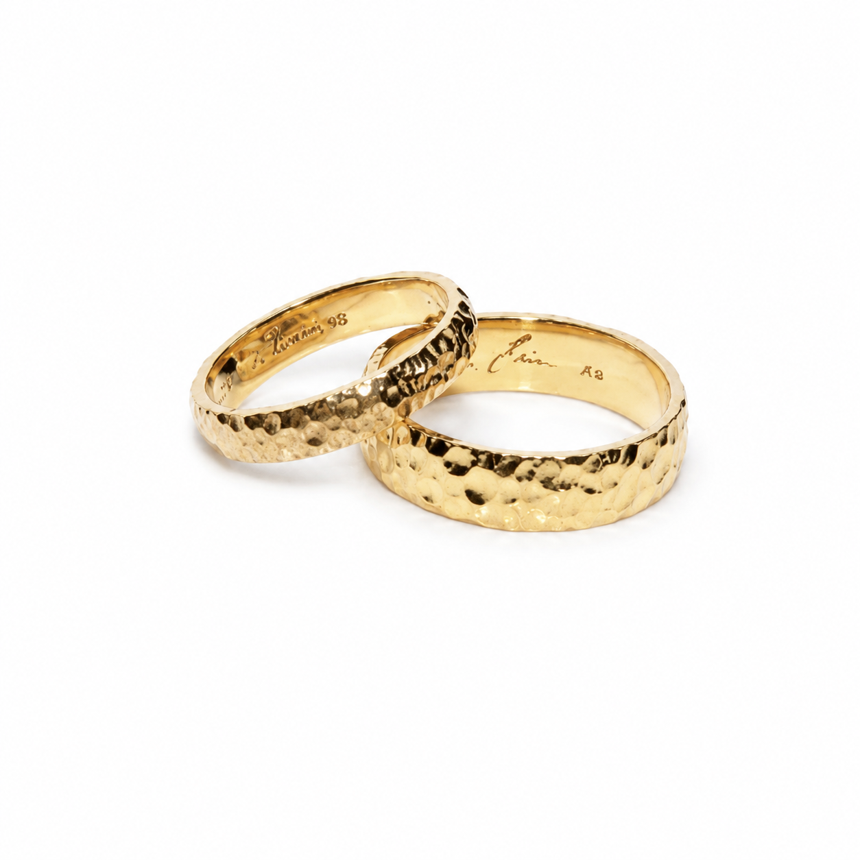 Rowan and Erin wedding bands