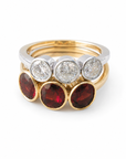 Melanie H. Anniversary/Birthday Ring Set