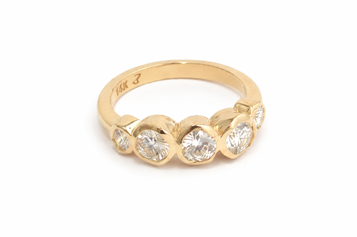 Frances heirloom wedding set