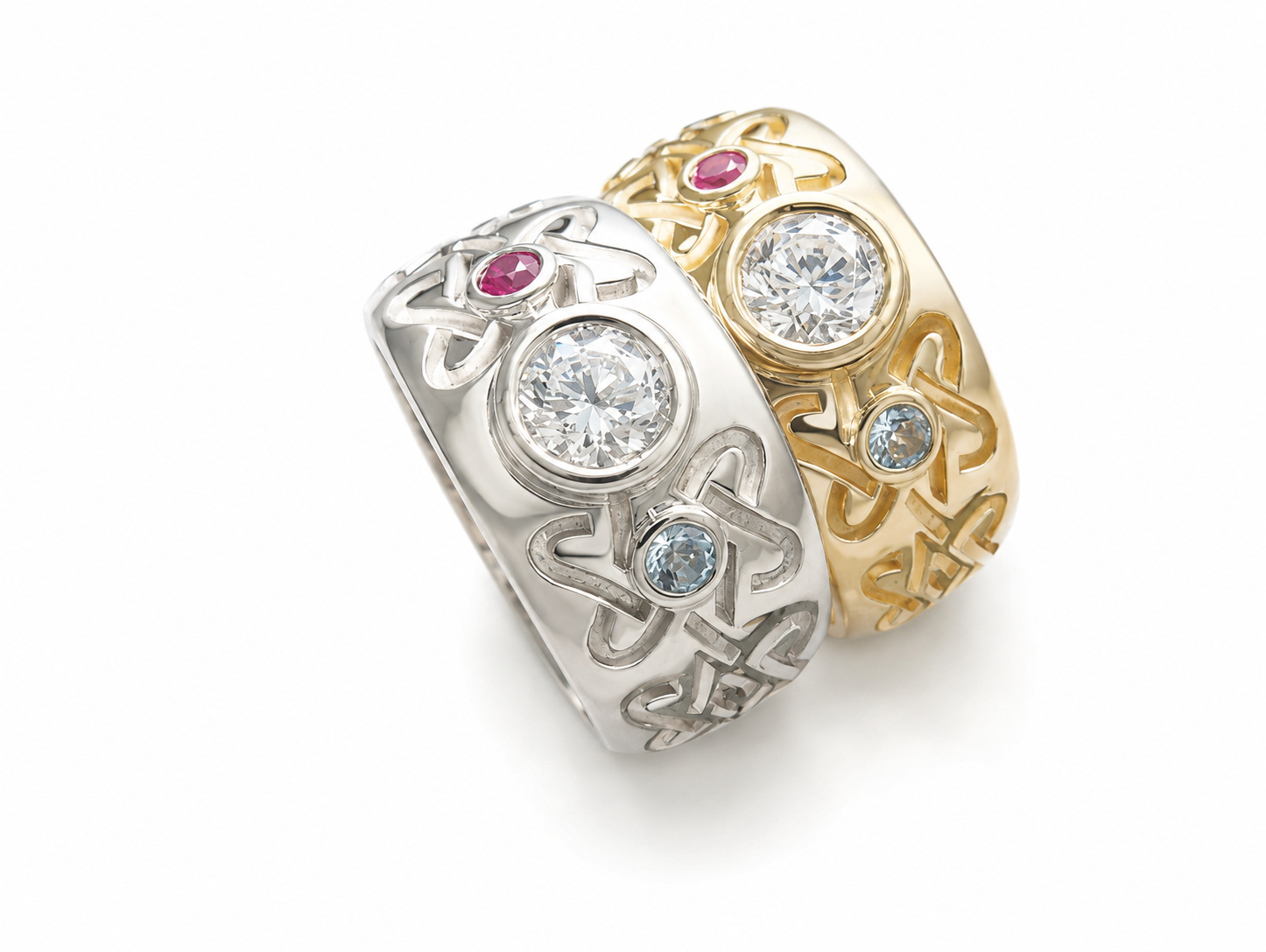 Kate and Sandy Rings