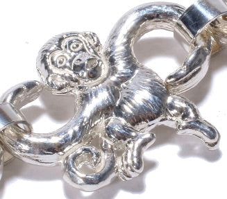 mini and monkey necklaces