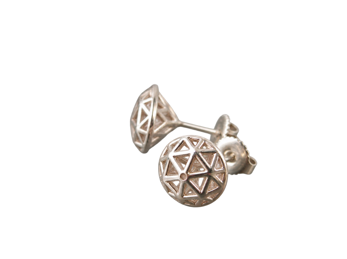 bloodless diamond earrings