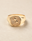 Lion Signet Rings