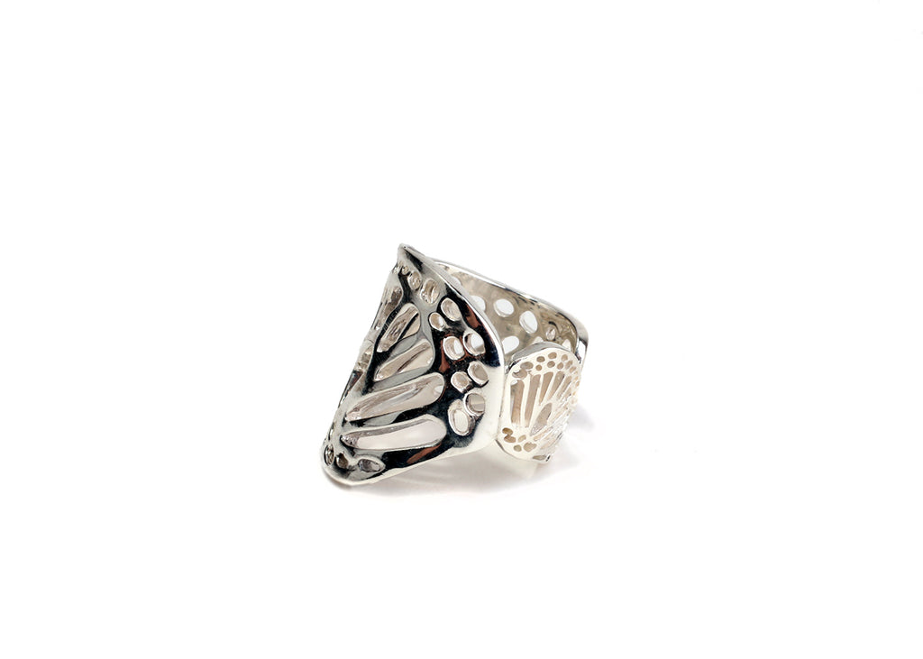 butterfly wing ring