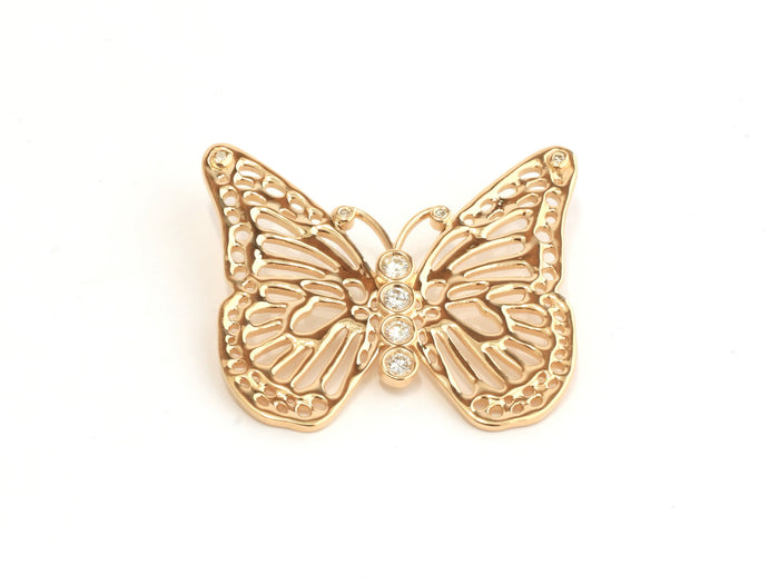 Diane butterfly pendant