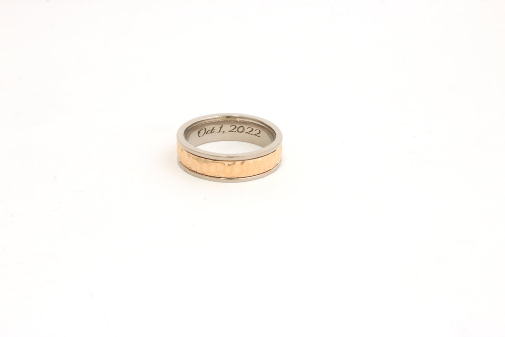 Rachel and Thomas wedding bands