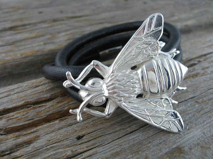 large bee bracelet