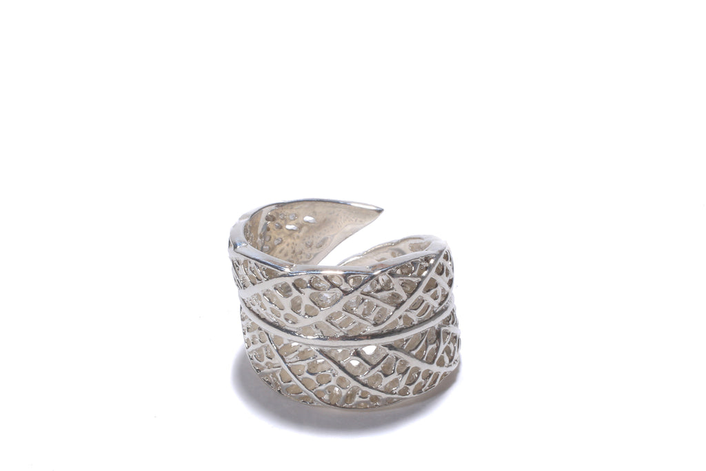 lace leaf ring