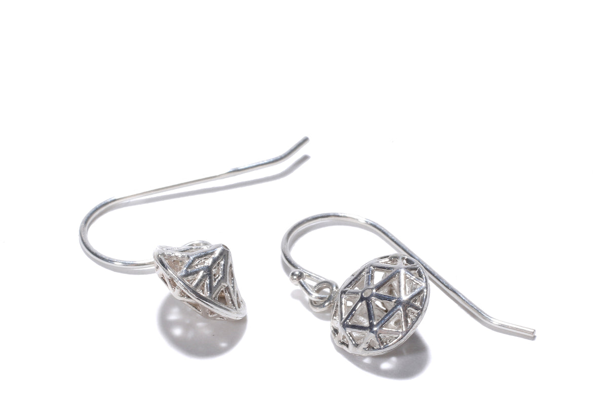 bloodless diamond earrings