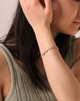 honeycomb link bracelet