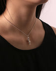 mini slug necklace