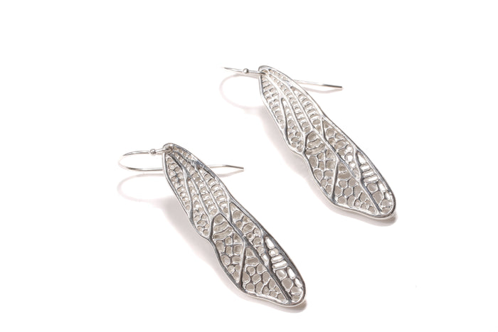 dragonfly wing earrings