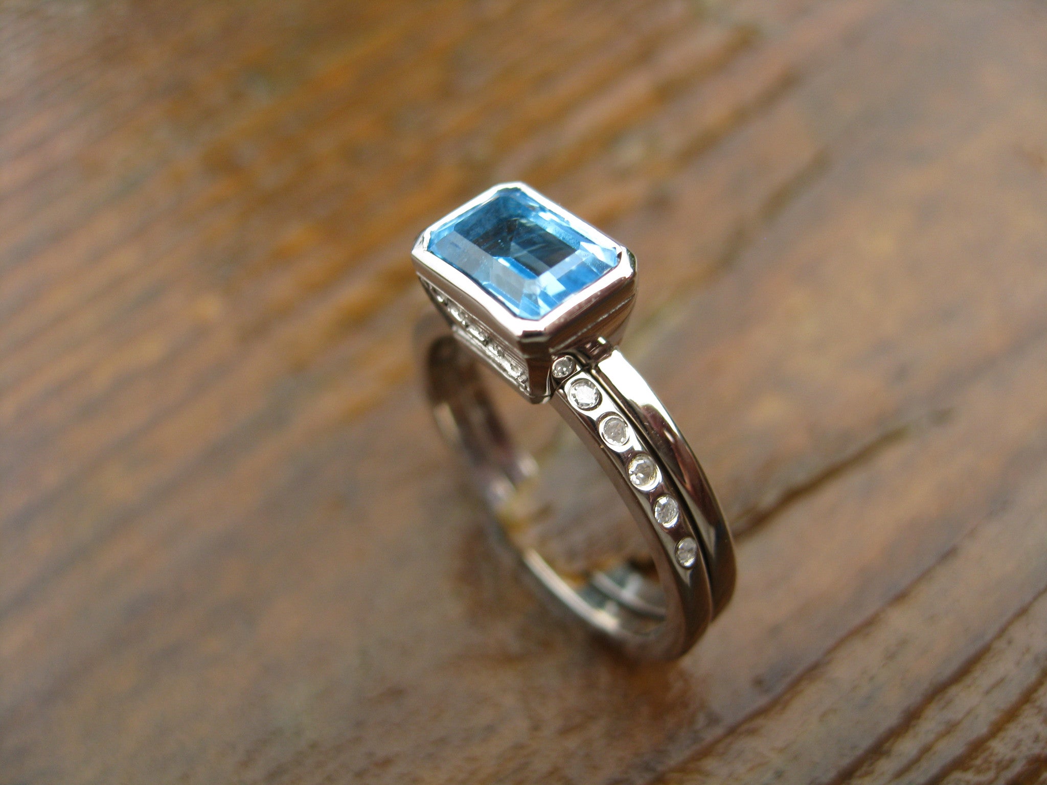 robyn engagement and wedding rings – Vancouver & Canada
